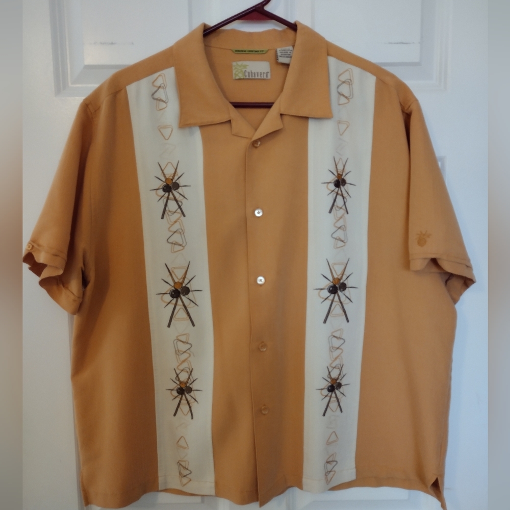 Cubavera Shirt/Guayabera/Bowling Shirt